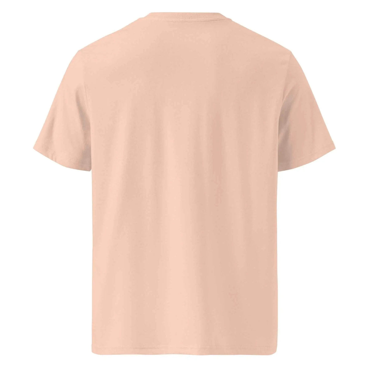 Unisex Caturday Women's T-Shirt by Stanley/Stella made of organic cotton, featuring a fresh peach color and casual fit.